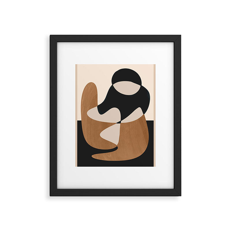 Abstract Figure 3 Framed Art Print Gallery Image 4