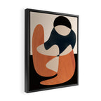 Abstract Figure 4 Framed Canvas Print Gallery Image 2