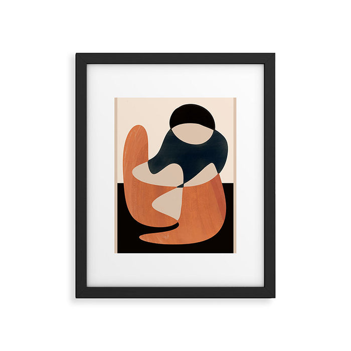 Abstract Figure 4 Framed Art Print Gallery Image 1