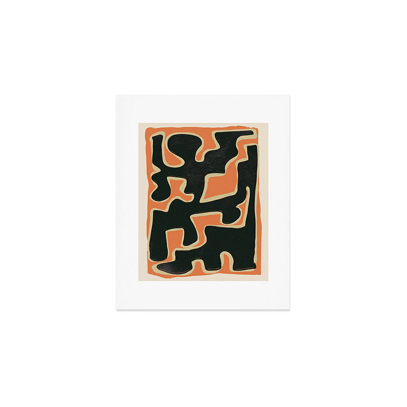 Abstract Figure 5 Art Print Gallery Image 1