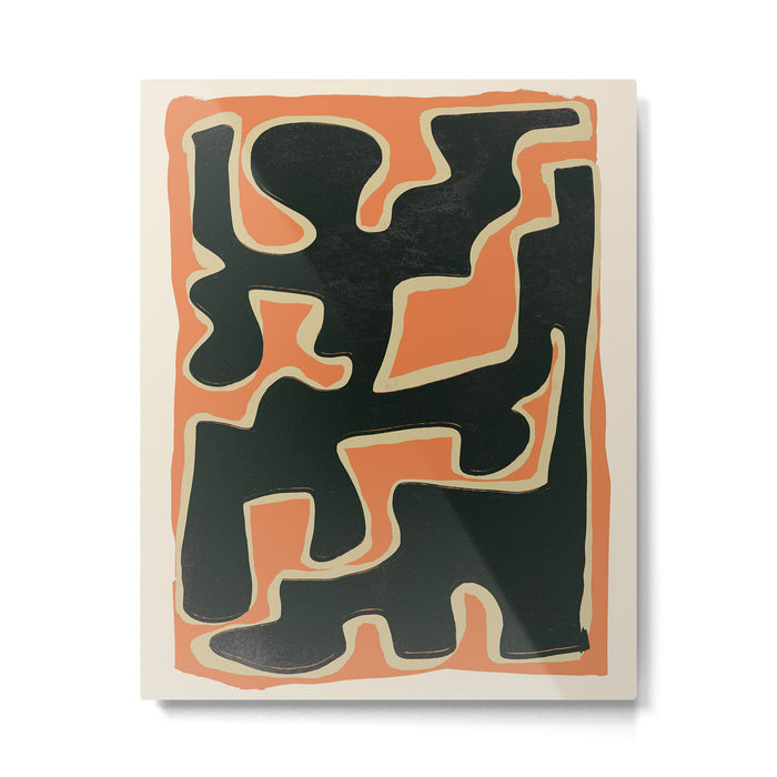 Abstract Figure 5 Metal Print Gallery Image 1