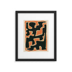 Abstract Figure 5 Framed Art Print Gallery Image 5