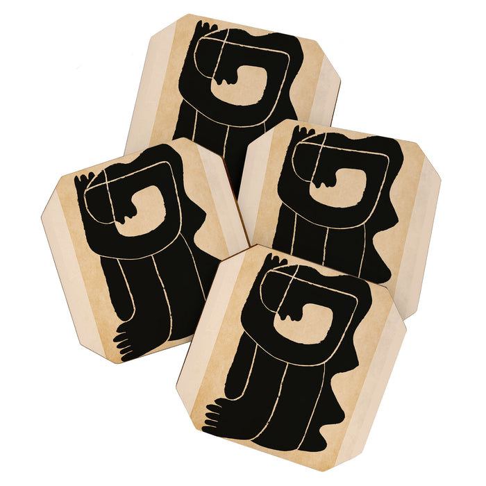 Abstract Figure  Coaster Gallery Image 1