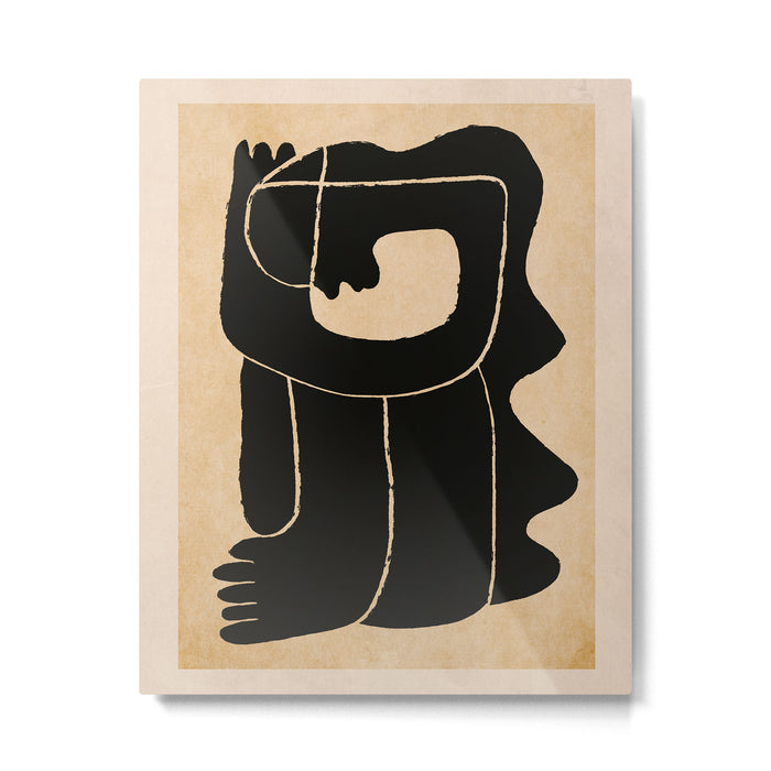 Abstract Figure  Metal Print Gallery Image 1