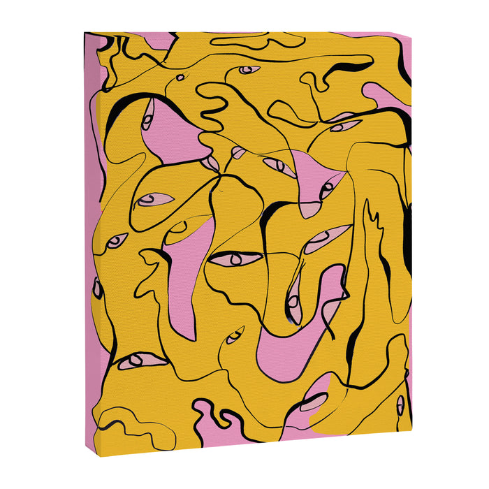 Abstract Figures 3 Canvas Print Gallery Image 1