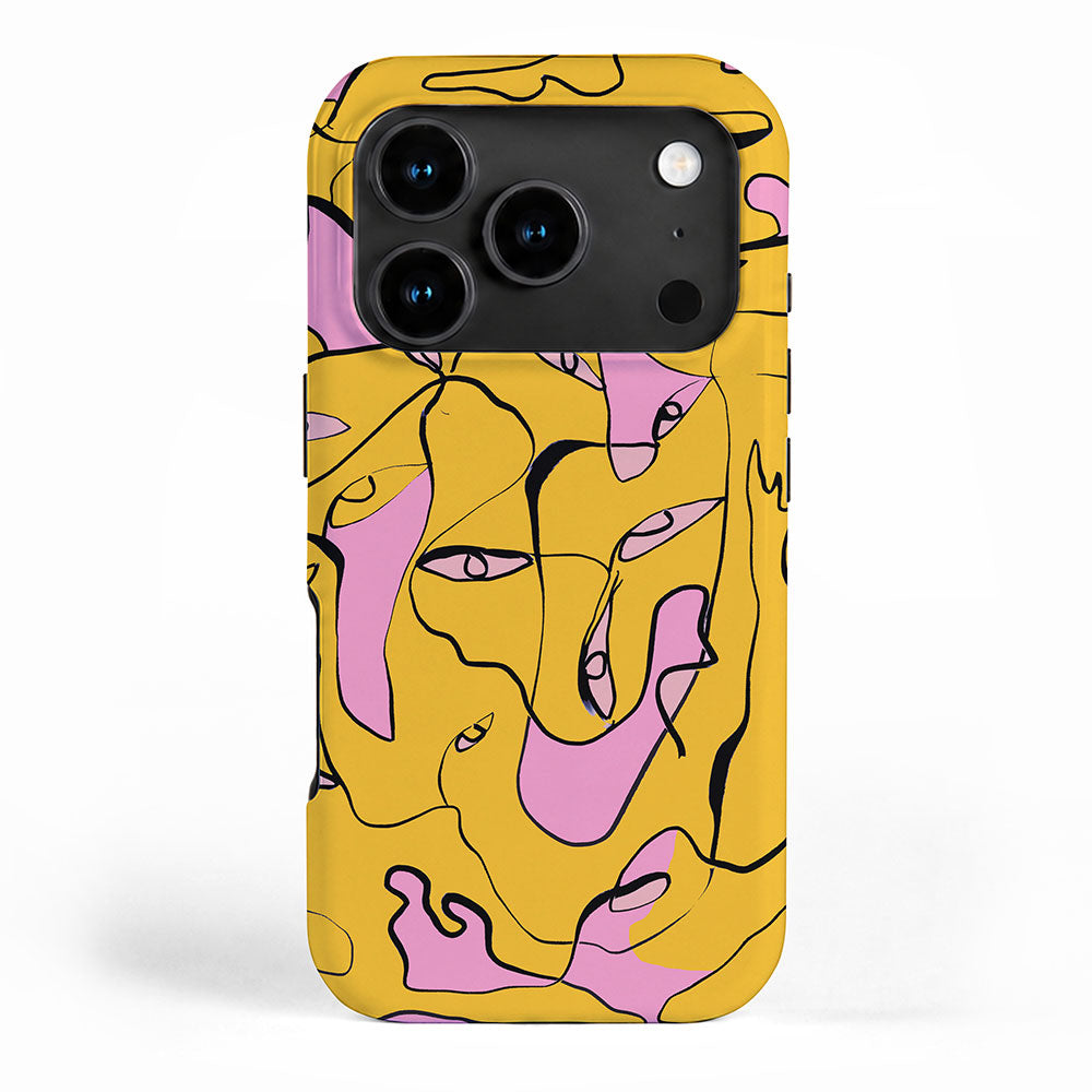 Abstract Figures 3 iPhone Case Gallery Image 1