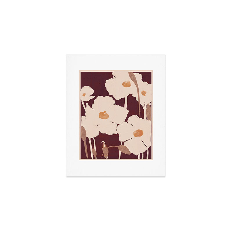 Abstract Flowers 10 Art Print Gallery Image 1