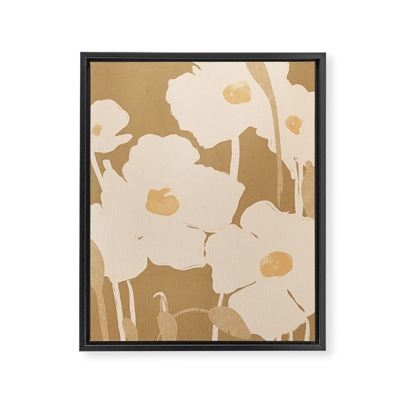 Abstract Flowers 11 Framed Canvas Print Gallery Image 6