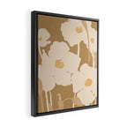 Abstract Flowers 11 Framed Canvas Print Gallery Image 2