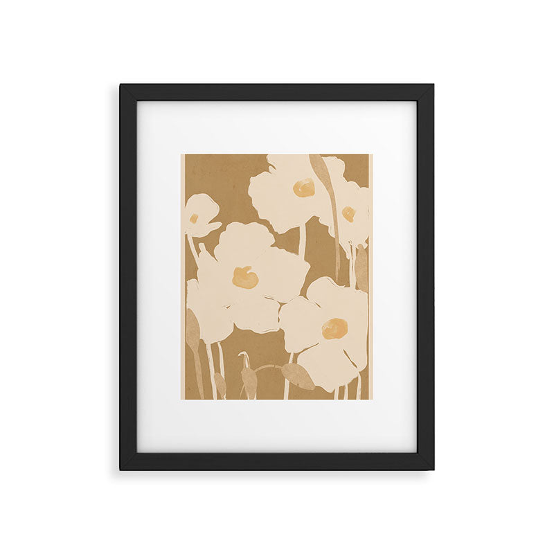 Abstract Flowers 11 Framed Art Print Gallery Image 5