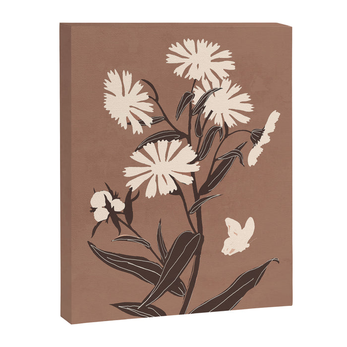 Abstract Flowers 16 Canvas Print Gallery Image 1
