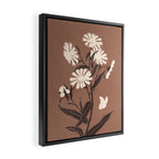 Abstract Flowers 16 Framed Canvas Print Gallery Image 2
