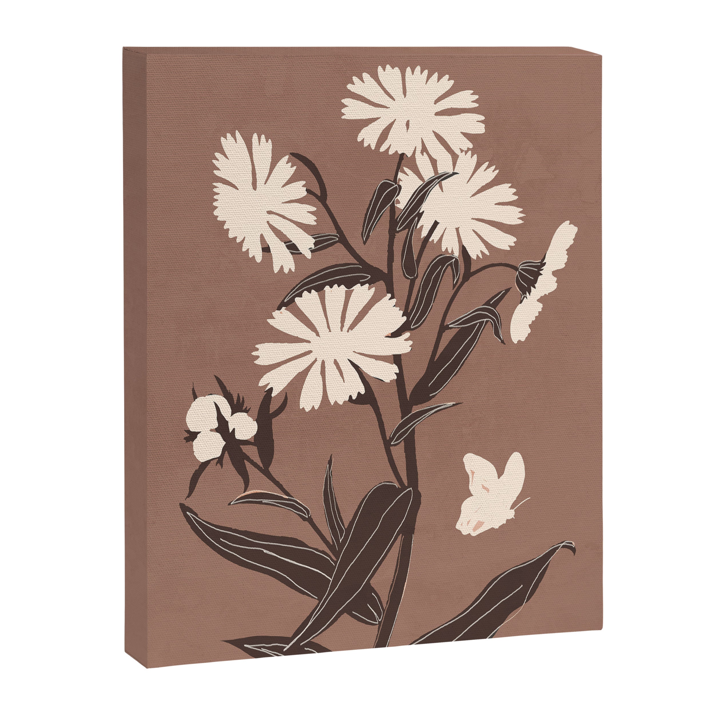 Abstract Flowers 16 Canvas Print Gallery Image 6