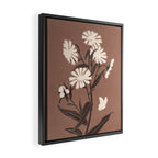 Abstract Flowers 16 Framed Canvas Print Gallery Image 2