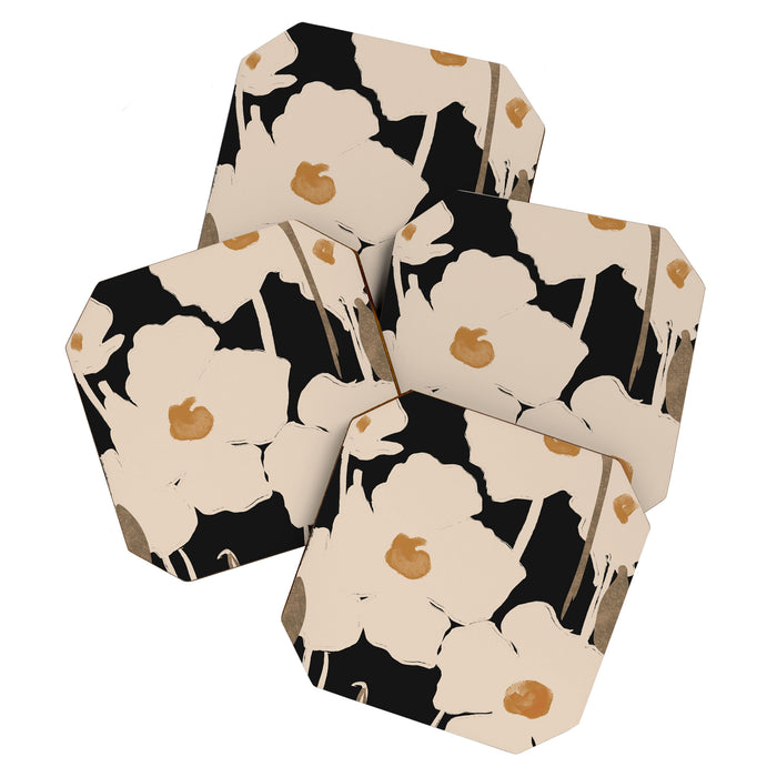 Abstract Flowers 2 Coaster Gallery Image 1