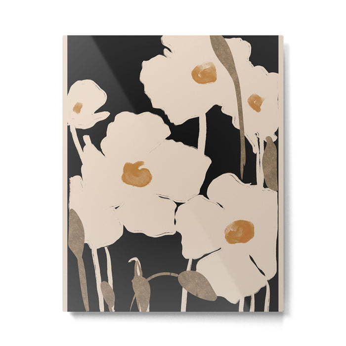 Abstract Flowers 2 Metal Print Gallery Image 1