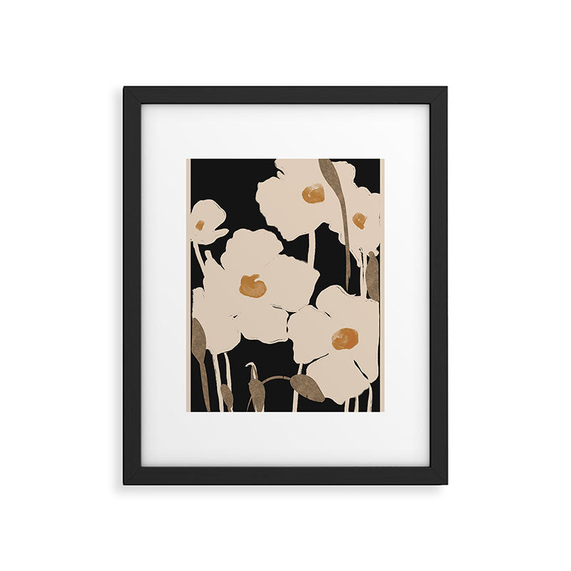 Abstract Flowers 2 Framed Art Print Gallery Image 4