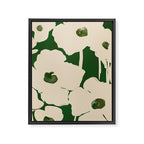 Abstract Flowers 3 Framed Canvas Print Gallery Image 6