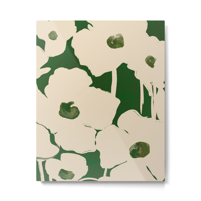 Abstract Flowers 3 Metal Print Gallery Image 1