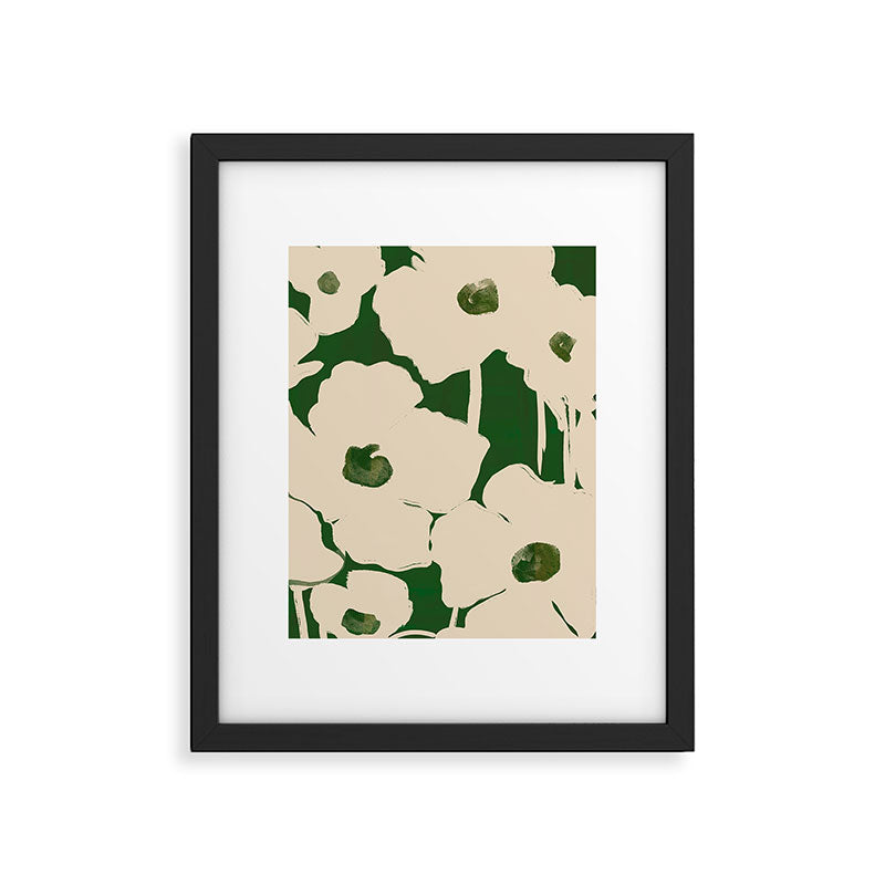Abstract Flowers 3 Framed Art Print Gallery Image 5