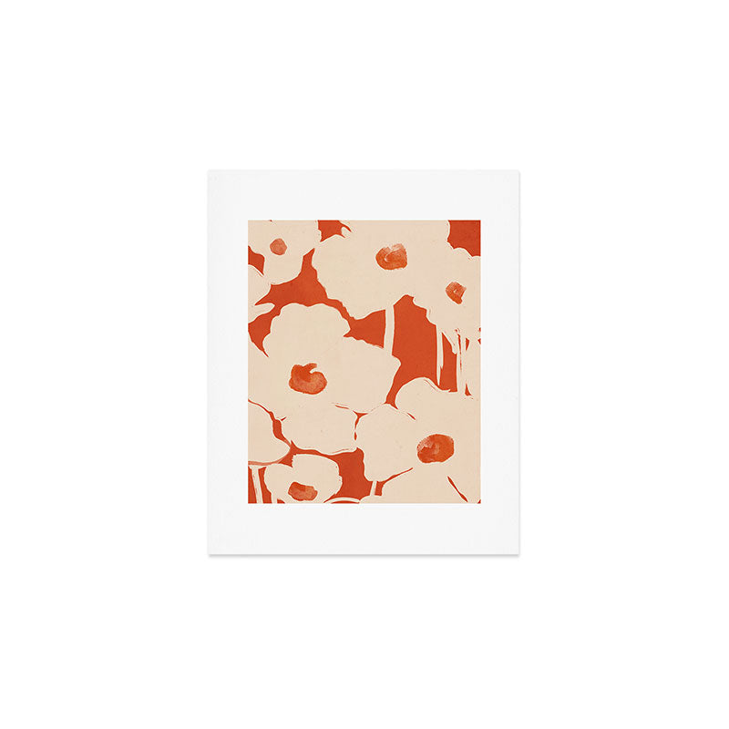 Abstract Flowers 4 Art Print Gallery Image 1