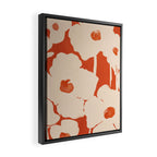 Abstract Flowers 4 Framed Canvas Print Gallery Image 2