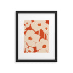 Abstract Flowers 4 Framed Art Print Gallery Image 4