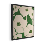 Abstract Flowers 5 Framed Canvas Print Gallery Image 2
