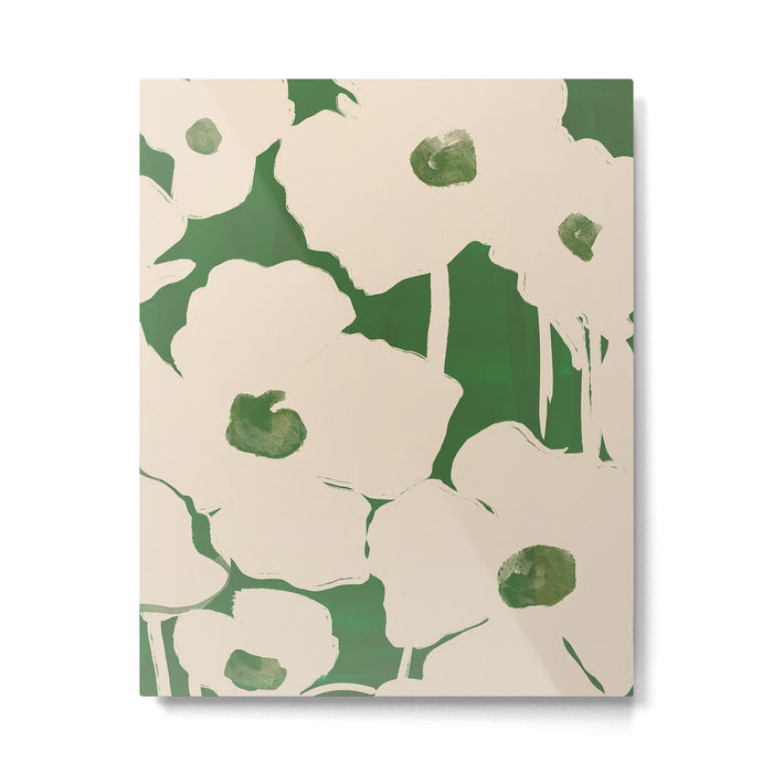 Abstract Flowers 5 Metal Print Gallery Image 1