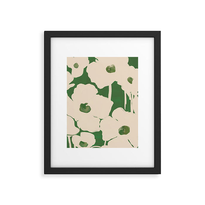 Abstract Flowers 5 Framed Art Print Gallery Image 1
