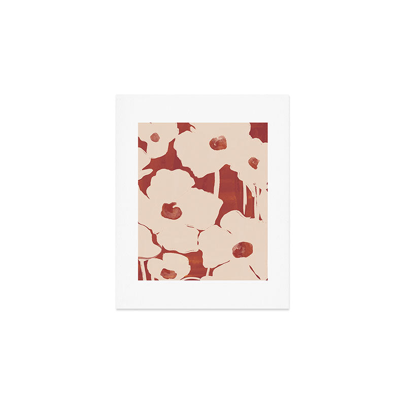 Abstract Flowers 6 Art Print Gallery Image 1
