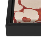 Abstract Flowers 6 Framed Canvas Print Gallery Image 3