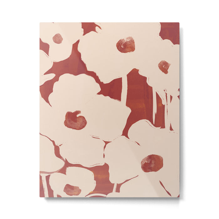 Abstract Flowers 6 Metal Print Gallery Image 1