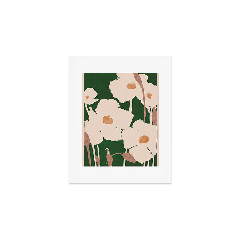 Abstract Flowers 9 Art Print Gallery Image 1