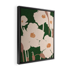 Abstract Flowers 9 Framed Canvas Print Gallery Image 2