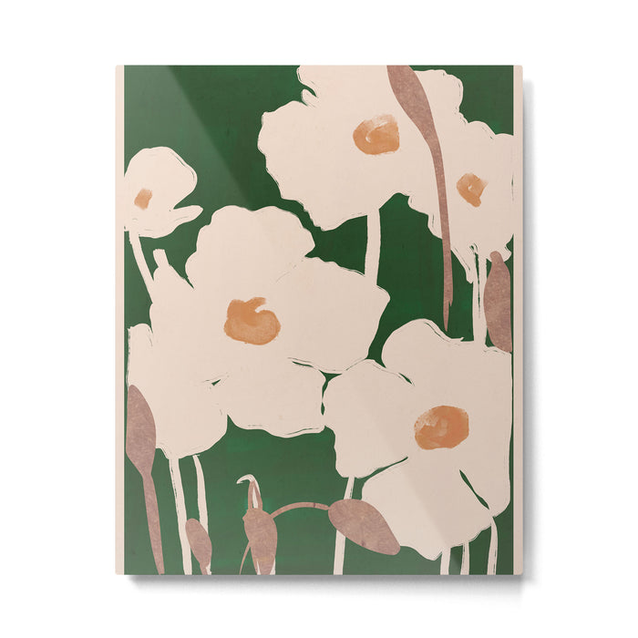 Abstract Flowers 9 Metal Print Gallery Image 1