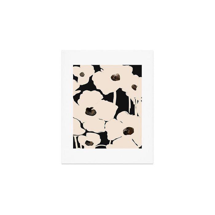 Abstract Flowers Art Print Gallery Image 1