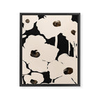 Abstract Flowers Framed Canvas Print Gallery Image 6