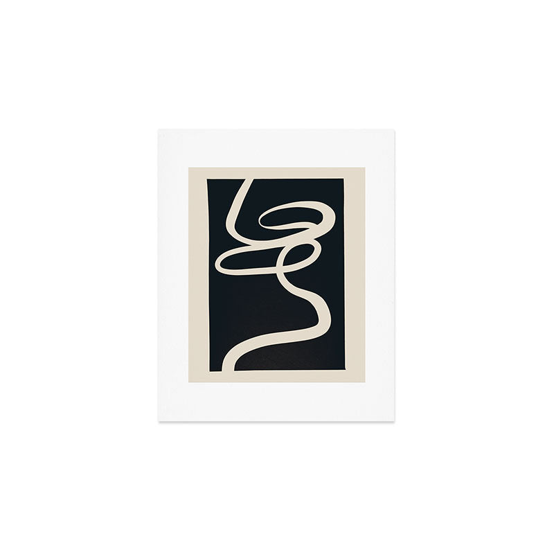 Abstract Line 16 Art Print