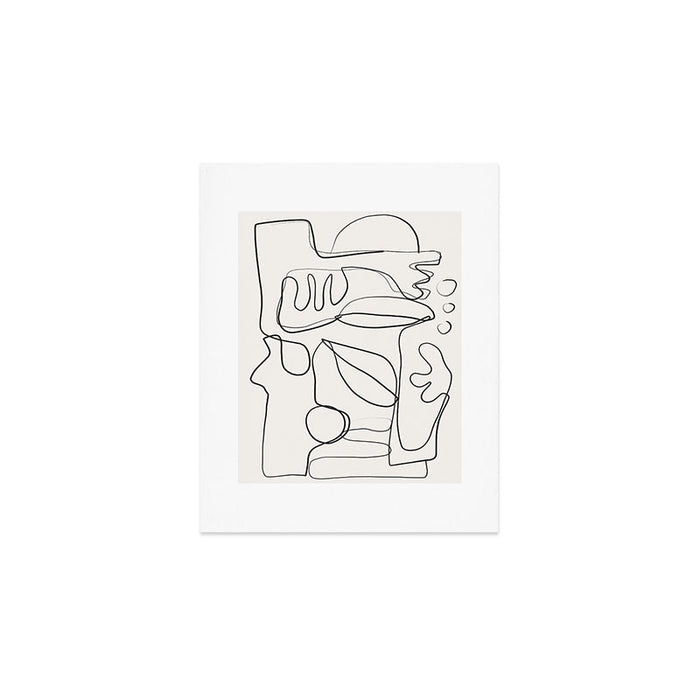 Abstract line art 10 Art Print Gallery Image 1