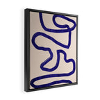 Abstract line art 104 Framed Canvas Print Gallery Image 2