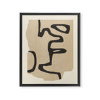 Abstract line art 118 Framed Canvas Print Gallery Image 6