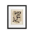 Abstract line art 118 Framed Art Print Gallery Image 5