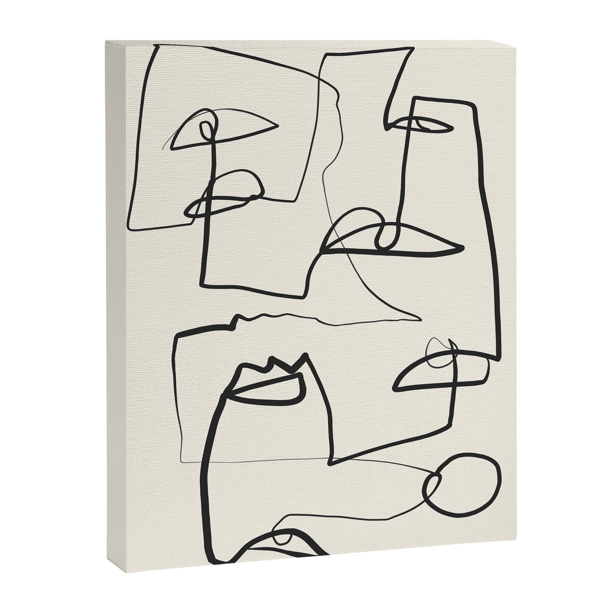 Abstract line art 12 Canvas Print Gallery Image 6