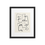 Abstract line art 12 Framed Art Print Gallery Image 5