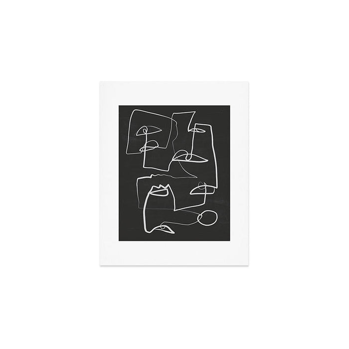 Abstract line art 12-2 Art Print Gallery Image 1