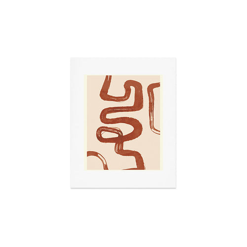 Abstract Line Art 128 Art Print Gallery Image 1