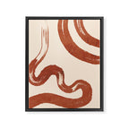Abstract line art 129 Framed Canvas Print Gallery Image 6