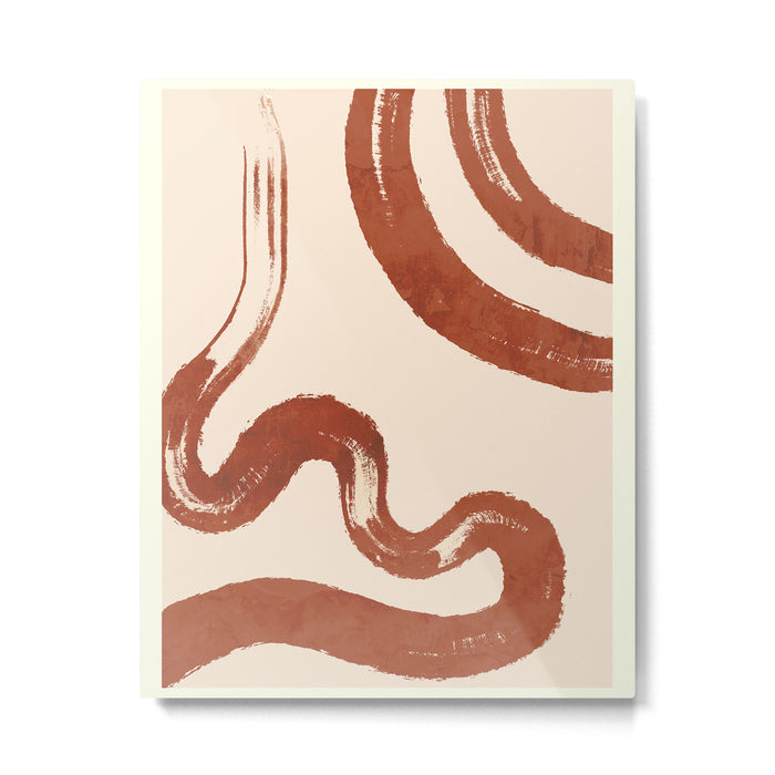 Abstract line art 129 Metal Print Gallery Image 1