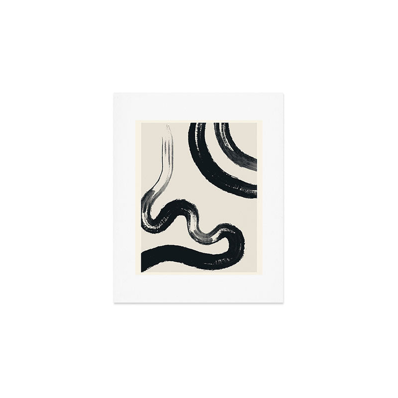 Abstract line art 131 Art Print Gallery Image 1